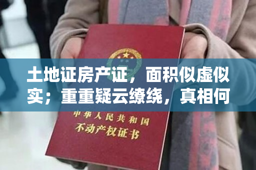 土地证房产证，面积似虚似实；重重疑云缭绕，真相何时揭露？